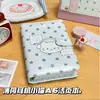 Judy Coelho e Hello Kitty Coleção de Cadernos de Folhas Soltas A6 Zootopia Porta-Cartão Magnético Couro Fofo Desenho de Linha Cachorrinho