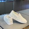 Zapatos de Lona para Hombre de Verano Nuevos sin Cordones Calzado Casual Diario para Hombre Cuadros Ligeros Zapatos con Lentejuelas Pequeños Frescos para Hombre