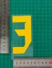 26-27 Kit Principal do Dortmund Versão Adulto Camisa Grau B Número Letra Estampa de Transferência Térmica Patch