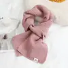 Bufanda de Color Puro Nueva Dongdaemun 2025 de Corea del Sur para Mujer en Otoño e Invierno, Bufanda Versátil Suave y Cera, Engrosada Ins, Blanqueamiento