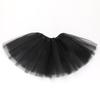 Saia Tutu Infantil Transfronteiriça para Festas de Dança, Saia de Tule Infantil, Saia Tutu Volumosa de Ballet, Design de Três Camadas com Seis Painéis