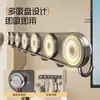 Gancho de Ventosa Baño Pared Multi-gancho Sin Taladrar Fuerte Carga Behind Door Hook Perchero Detrás de la Puerta Estante de Almacenamiento