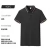 Playeras Polo personalizadas de talla grande para comercio transfronterizo, ropa de trabajo de alta gama, camisas culturales para grupos, camisas estampadas de manga corta con cuello al por mayor