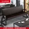 Sillas de Fila, Sillas de Aeropuerto, Sillas de Fila de Tres Plazas, Sillas de Espera Modernas Minimalistas, Set Combinado de Sofá y Mesa de Café para Oficina de Recepción
