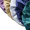 Venta Caliente en Amazon Sombrero de Ala Ancha Alta Elasticidad Gorro Ducha Lunar Sombrero para Salón de Belleza Cuidado del Cabello Sombrero para Cuidado del Cabello Niños Gorro de Dormir Sardina