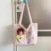 Bolsa Transversal Desenho Animado Fofa Feminina 2026 Nova Outono Inverno Grande Capacidade Casual Bolsa Tote Bolsa Escolar para Estudante