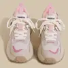 Sapatos Femininos 2026 Outono Novo Estilo Infantil Solado Macio Sapatos Pai Crianças Médias e Grandes Malha Respirável Casual Esportivo Tênis de Corrida