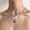 Collares transfronterizos de estilo punk de alta resistencia para hombres y mujeres, estilo gótico de subcultura, cadenas para la clavícula y collares de personalidad de nicho de moda