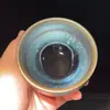 Taza de Té de Cerámica Transformada del Horno Jianyang con Fondo Azul Cielo Estrellado de Pequeñas Gotas de Aceite, Copa del General Observador de Estrellas Chen Min