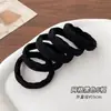 Gomas para el pelo de estilo frío Ins, grises degradado, 3 unidades gruesas de alta elasticidad, para atar el pelo, diademas versátiles, anillos de cuero para puestos