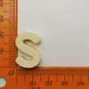 26 Letras Inglesas Flor de Sapato Buraco de Sapato Acessórios de Sapato Letra Acessórios Diy Flor de Sapato Dia do Trabalho Acessórios de Sapato Fivela Acessórios