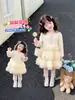Vestido Estilo Little Chanel para Niña, Nuevo Modelo Otoño 2026, Vestido de Pastel de Moda para Primavera y Otoño Infantil, Vestido de Princesa para Bebé