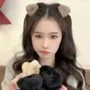 Pinza para el pelo con orejas de gato de felpa Maillard para mujer 2024 Nuevo Pinza para el pelo de princesa clip para recogido de pelo lindo de otoño e invierno Tocado