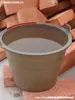 Uso en Obra Gruesa Resistente a Grietas Cuero de Vaca Cubo para Cenizas Cubo para Barro Cubo para Agua Decoración Construcción de Ingeniería Vial Elevación Cubo para Cenizas Resistente a Caídas Resistente al Desgaste