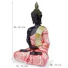 Estatuas de Buda Estilo Sudeste Asiático Adornos Artesanías de Resina Restaurante Tailandés Bronce Imitación Estatua de Buda Durmiendo Adornos de Buda Sentado