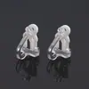 Accesorios para Pendientes Accesorios de Resina Clip para Oreja Transparente Invisible Sin Agujeros en las Orejas Accesorios para Pendientes Femeninos Material Hecho a Mano DIY