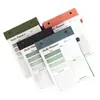 Bloco de Notas Rasgável A5, Planejador Transfronteiriço, Caderno de Linhas Pontilhadas, Caderno em Branco, Caderno de Folhas Soltas