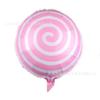 Nuevo anillo de piruleta de molino de viento de 18 pulgadas, globo de película de aluminio para piruleta, actividad de cumpleaños para jardín de infantes, bola decorativa