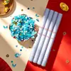 Canhão de Casamento Pétalas Serpentinas Tubo de Fogos de Artifício Canhão Especial de Casamento Canhão de Mão Spray de Abertura Flores Tubo de Fogos de Artifício Atacado