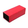 Estuche Plegable para Gafas, Elegante Estuche Cuadrado de Cuero para Gafas de Sol, Logo Personalizable, Caja de Empaque para Gafas de Sol, Estuche para Gafas con Tapa abatible