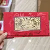 Sobre Rojo Banco de Oro 10Mg Oro Puro 999 Día del Padre Feliz Cumpleaños Souvenir de Oro Billete Conmemorativo