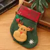 Decoración de Árbol de Navidad Calcetín Adorno Baratija Regalo Arreglo de Atmósfera Accesorios para Fotos Bolsa de Regalo del Anciano