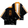 Anime adolescente quimono capa casaco 3D impressão digital casual CarDigan roupa masculina atacado