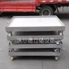 Caja de Chatarra de Hierro Industrial, Caja de Chatarra de Descarga Automática, Caja de Recolección de Viruta de Hierro, Caja Volquete Móvil para Montacargas, Caja de Volteo con Apertura Inferior