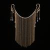 Cortina para la Cara Velos Antiguos para Cubrir el Rostro Orejas Colgantes con Borlas Tocados para Vestido Antiguo Hanfu Conjunto Completo de Joyería Accesorios Súper de Hada