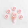 Nuevo Color Caliente Flor Uñas Arte Joyería Estilo Coreano Estilo Fresco Margarita Estéreo DIY Accesorios para Carcasa de Teléfono para Cabello Tarjeta