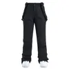 Pantalones de Esquí Impermeables y a Prueba de Viento para Hombres y Mujeres, Snowboard y Esquí, Engrosados y Cálidos, Pantalones Largos Elásticos Desmontables para Exteriores al por Mayor para Hombres