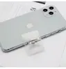 Hebilla de anillo transparente para teléfono móvil incrustada con diamantes, soporte perezoso para teléfono móvil, nuevo soporte adhesivo de escritorio para teléfono móvil, unisex