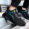 Zapatos de Seguridad para Hombre, Anti-Aplastamiento, Anti-Perforación, Puntera de Acero, Ligeros, Cómodos, Zapatos de Trabajo con Amortiguación de Aire, Zapatos de Seguridad Protectores Transversales para Todas las Estaciones