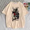 Camiseta Hollow Knight Mujer Cómoda Estética Pop Culture Clásica de los 80 Camiseta Anime Harajuku 80s Universidad