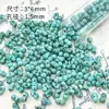 Cuentas de Arroz de Cacahuete Vintage Cuentas Falsas Checas Picasso Cuentas Ensartadas Material para Accesorios Hechos a Mano DIY Pulsera Collar