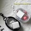Bolsa Transparente Pronta para Armazenamento de Cabo de Dados para Passeios Bolsa Digital para Carregador Visual Multiuso Bolsa Portátil Bolsa de Armazenamento