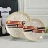 Louça de Porcelana Bone China Pratos Estilo Ocidental Mato Prato Raso 10 polegadas Prato Raso 8 polegadas Venda Direta da Fábrica Caixa de Presente Mesa Desenho Animado