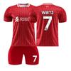 2425 Liverpool Não. Conjunto de Jersey Saramel No 11. 7 Witz 4 Didiick Conjunto de Uniforme de Futebol de Roda