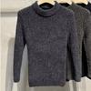 Novo Suéter de Lã Chenille Espessada de Inverno 2023 Masculino Gola Alta Meia Camisa de Tricô Top Quente Stingline