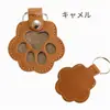 En Stock Nuevo Llavero con Huella de Pata de Mascota Estilo Japonés Bolsa para Guardar Pelo de Perro Portátil Etiqueta para Mascota con Forma de Pata de Gato