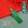 15CM borla de flor de plata de Xizang oreja colgante ropa antigua china placket de presión colgante cloisonné colgante DIY al por mayor