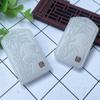 Colgante de Jade Blanco Afgano Sección de Bambú para Hombre y Mujer Marca Cuadrada Reunión de Negocios Venta en Vivo Regalos de Jade al por Mayor