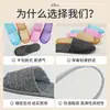 Pantuflas Desechables Específicas del Hotel, de Lino con Suelas Gruesas, Adecuadas para Pies Grandes, Lavables, Amigables con los Huéspedes, Transpirables, Antideslizantes, Zapatos Abiertos para Discotecas