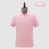 Camisa Polo Feita Sob Medida para Uniformes Corporativos com Gola Reversível, Feita de Algodão Penteado com Piquet Duplo, Uniforme de Cor Sólida com Bordado Personalizado e Impressão de Logo