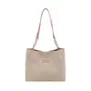 Bolsa de Ombro Estilo Europeu e Americano Grande Capacidade para Mulheres 2025 Nova Elegante Color Blocking Moda Bolsa de Axila para Mulheres