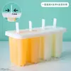 Paquete de 4 Moldes Viejos para Paletas [Moldes para Helado] Helado con Paletas Viejas para Uso en Casa, Paletas Lindas para Niños Helado Casero