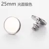 Precio de Fábrica Venta Directa Hebilla para Cortina Correa Hebilla Botón de Fijación Sin Clavos Fácil de Quitar Talla Grande 25 mm 100 Piezas