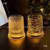Creativo de Influencer [Posavasos Luminoso Gratis] Giratorio Luminoso Girador para Vaso de Whisky Descompresión Vaso para Licores Extranjeros