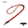Cordón para Teléfono Móvil Tres en Uno, Largo Cruzado, Cuerda Desmontable para Teléfono Móvil, Cadena Tejida Fuerte para Colgar en el Cuello del Teléfono Móvil, Personalizado