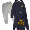 Conjunto de chándal con forro polar para niños y niñas, de otoño e invierno, transfronterizo, conjunto de dos piezas de sudadera para niños, pantalones de chándal de manga larga para niños
